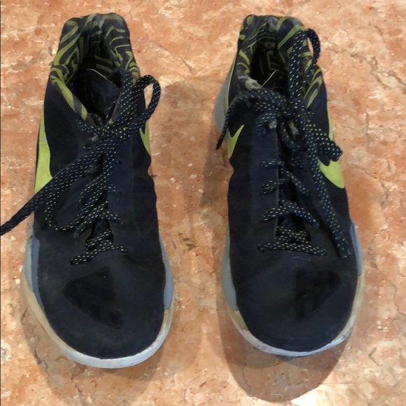 NIKE ZOOM FLYWIRE HIGH TOP SNEAKERS Size 9.5 - Picture 1 of 7